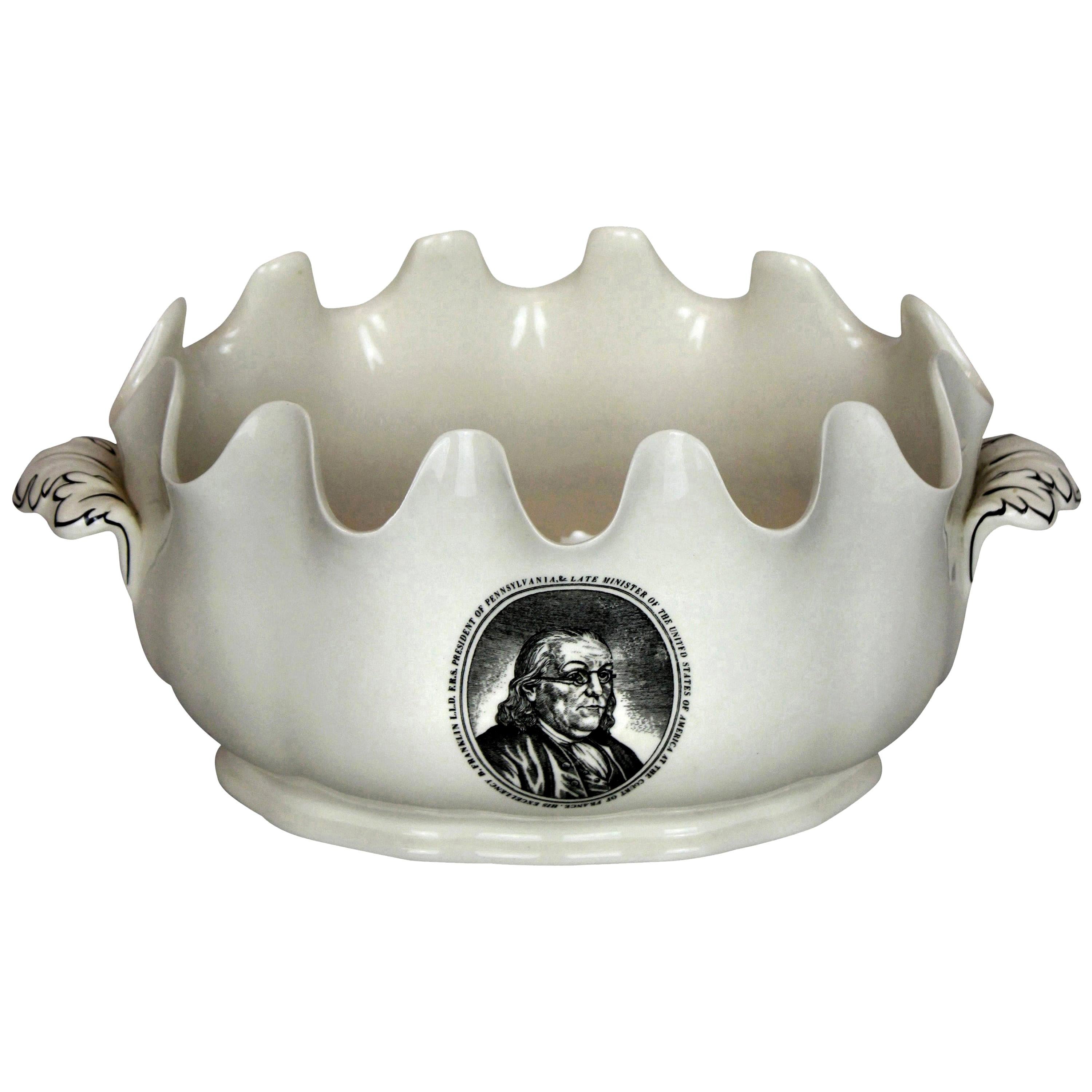 Wedgwood Benjamin Franklin Cachepot