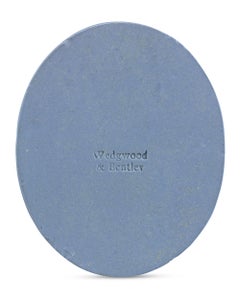 Wedgwood & Bentley Jasperware Portrait Medallion Of Rousseau