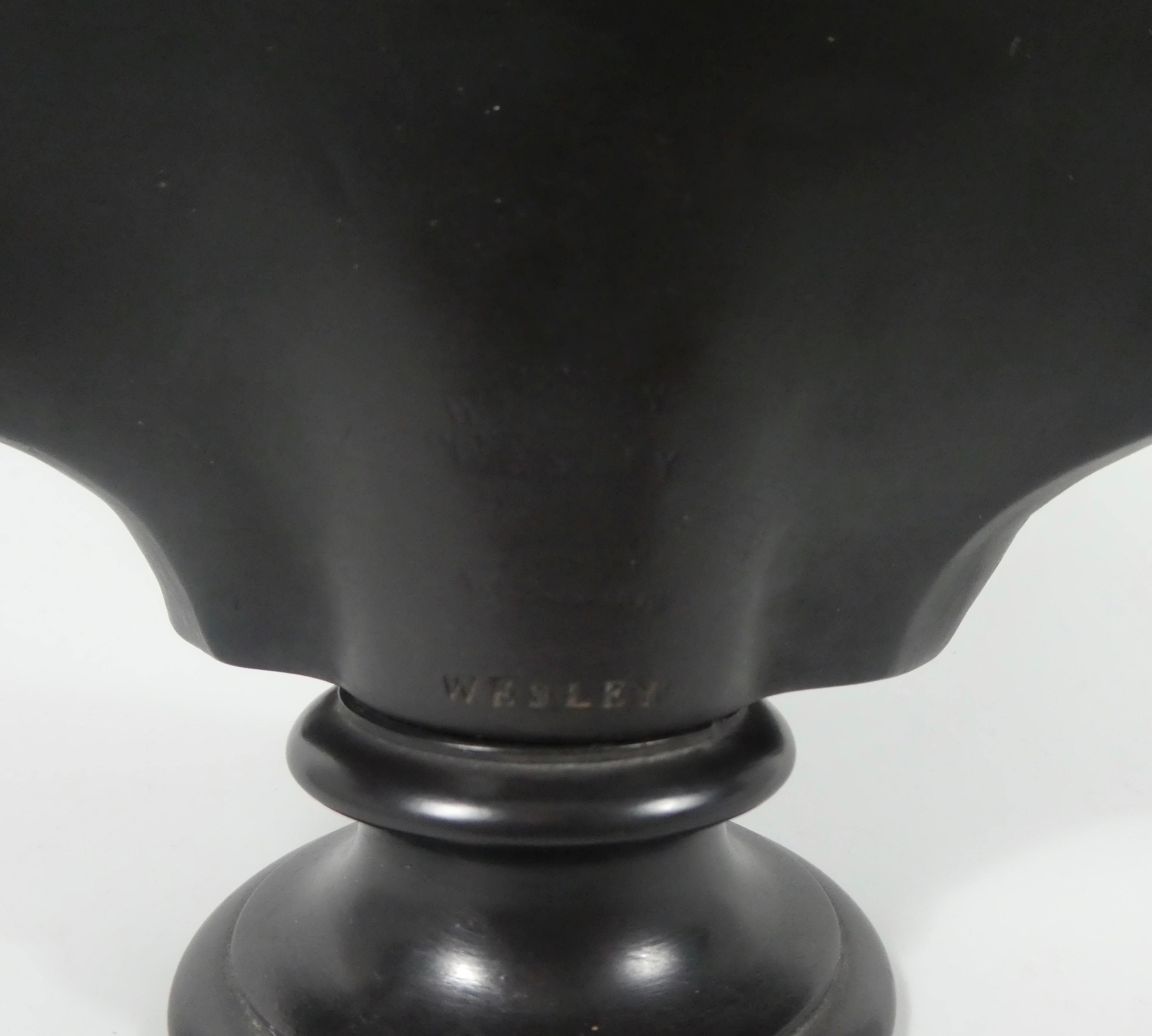 Wedgwood Black Basalt Bust ‘John Wesley’, circa 1830 1