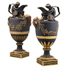 Wedgwood Black Basalt Ewers