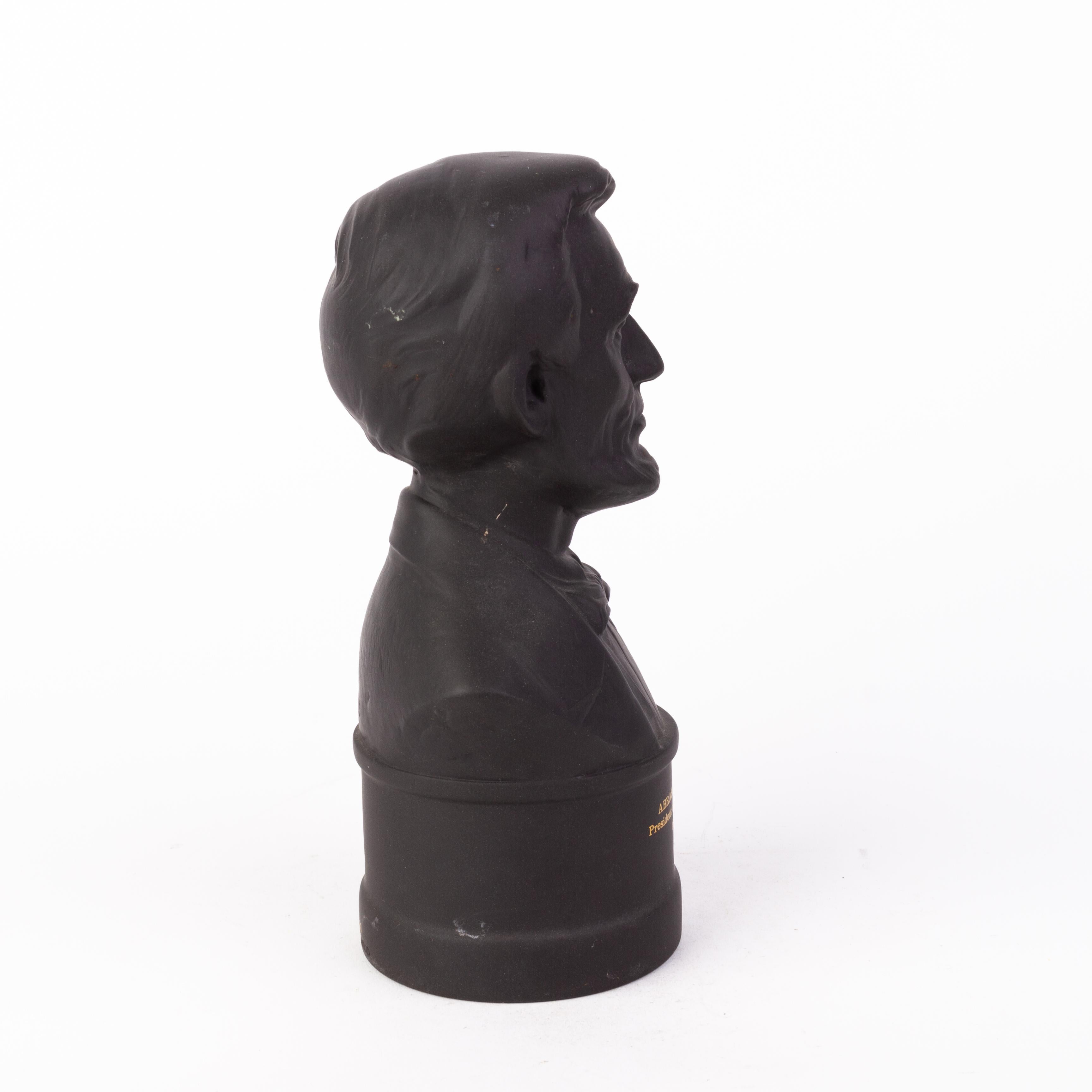 Wedgwood Buste en basalte noir du président américain Abraham Lincoln Bon état - En vente à Nottingham, GB