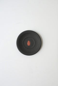 Wedgwood Black Basalt Jewelry Dish Terracotta Amphora Neoclassical Style English
