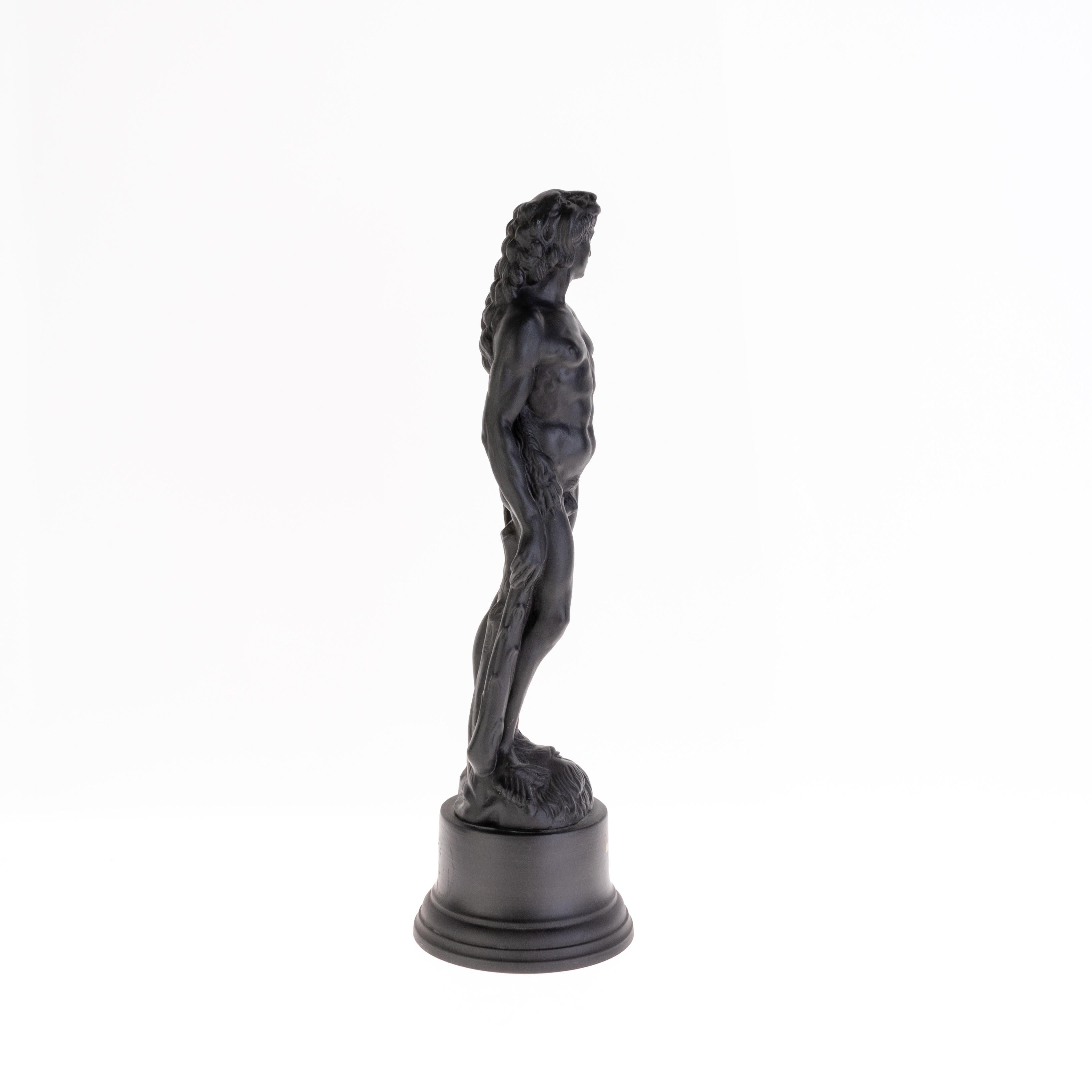 Escultura de Hércules en basalto negro de Wedgwood en Bueno estado para la venta en Nottingham, GB