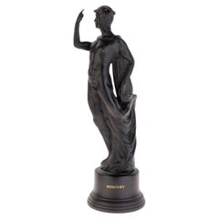 Wedgwood Black Basalt Sculpture of Mercury