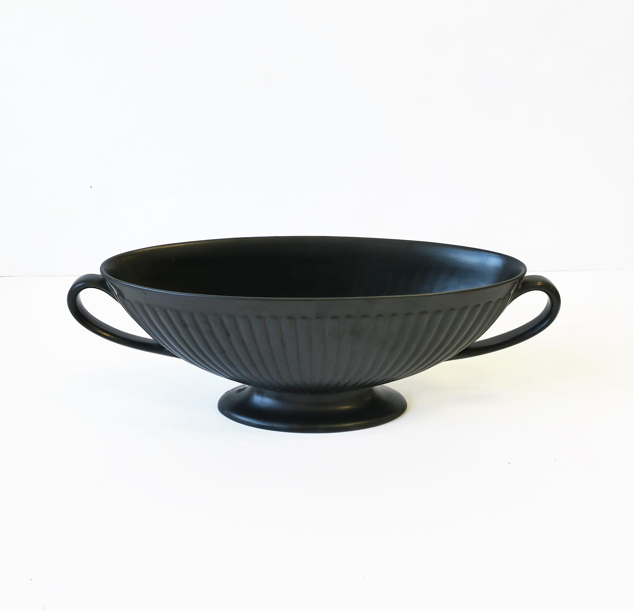 Ceramic Wedgwood Black Urn