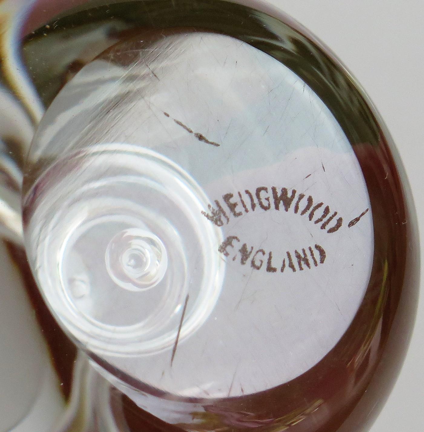 Wedgwood Blown Glass Paperweight Designed by Ronald Stennett-Willson, circa 1970 1