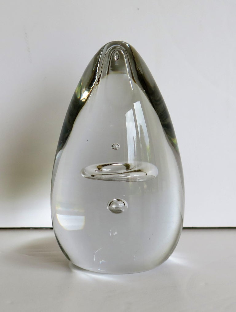 Wedgwood Blown Glass Paperweight Designed by Ronald