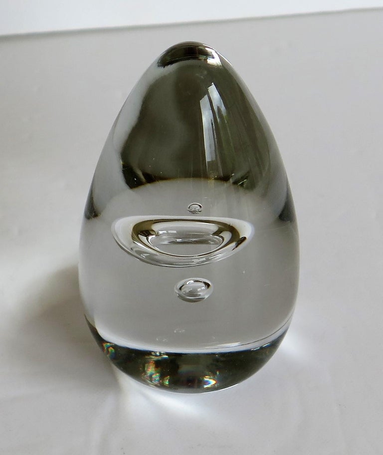 Wedgwood Blown Glass Paperweight Designed by Ronald