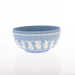 Wedgwood Blue Jasper Cameo Dancing Hours Table Centrepiece Bowl