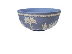 Wedgwood Blue Jasperware "Sacrifice" Bowl