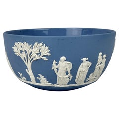 Wedgwood Blue Jasperware "Sacrifice" Bowl