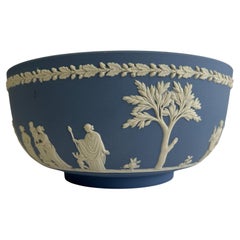 Wedgwood Blue Jasperware "Sacrifice" Bowl