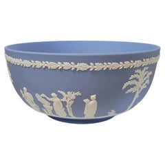 Wedgwood Blue Jasperware "Sacrifice" Bowl