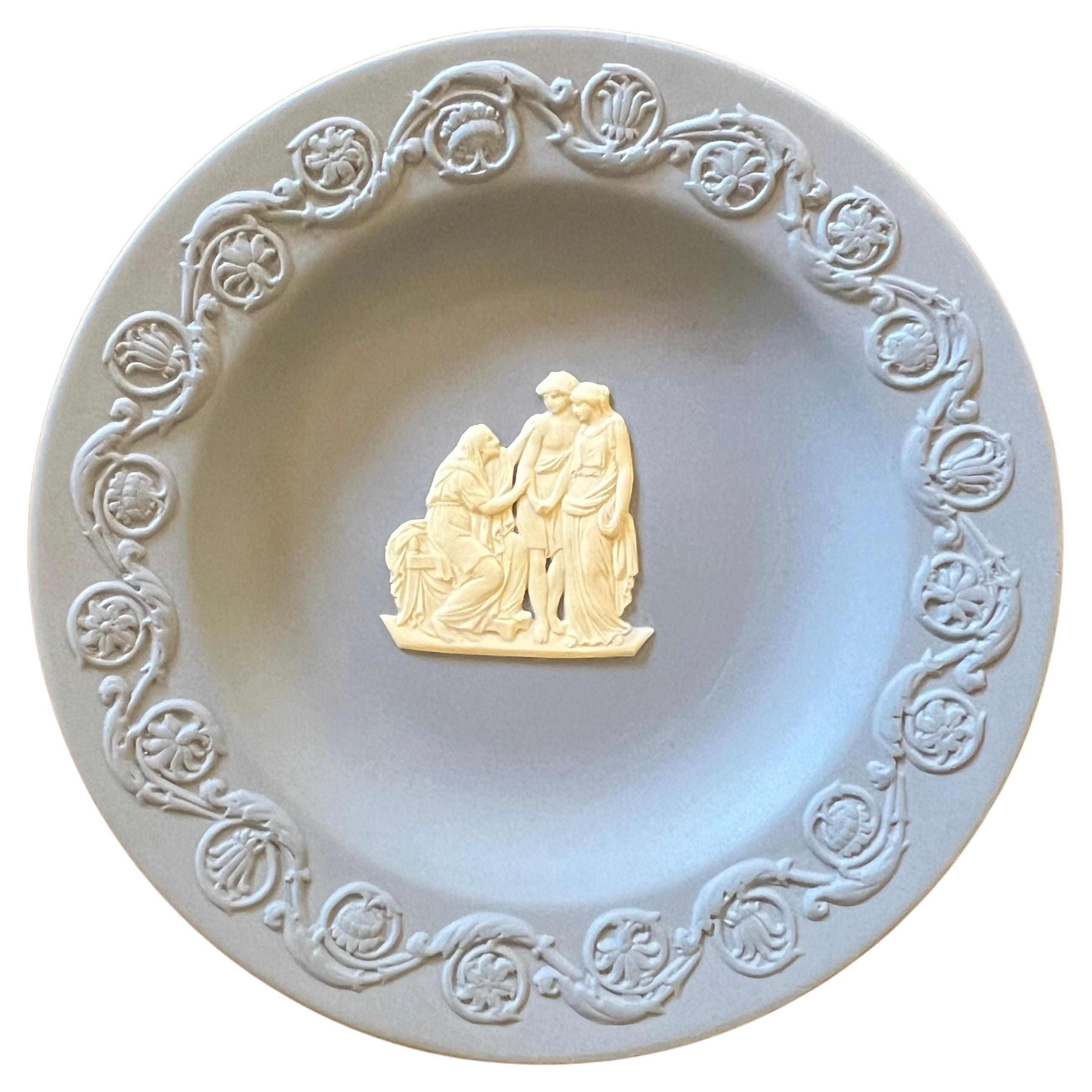 Wedgwood Blue Jasperware Small Dish For Sale