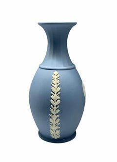 Wedgwood Blue Porcelain Vase