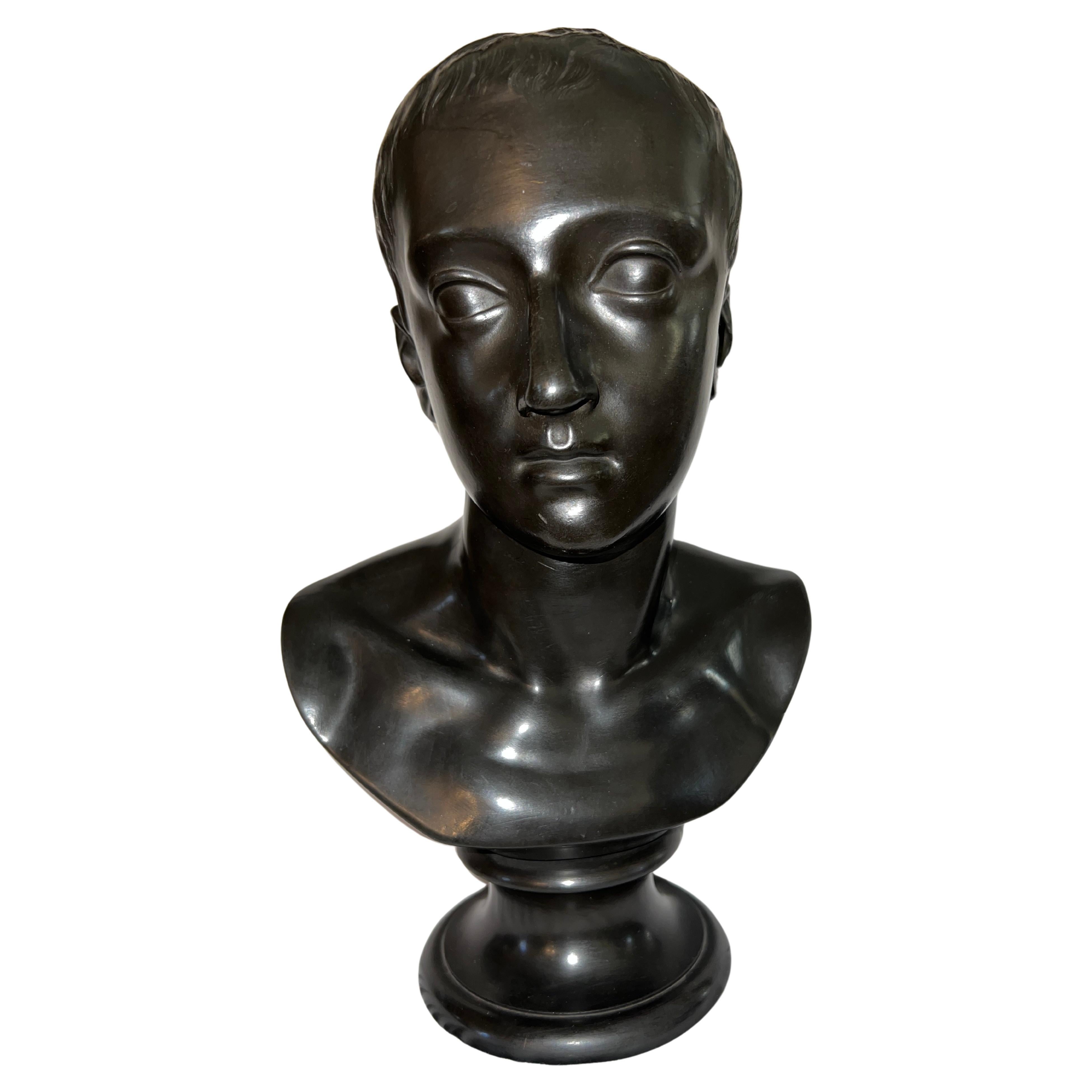 Wedgwood Bust of "Horace" Circa 1800 For Sale