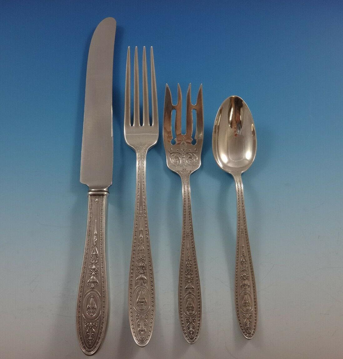 Wedgwood by International Sterling Silver Service de couverts pour 8 Set 40 Pieces Excellent état - En vente à Big Bend, WI