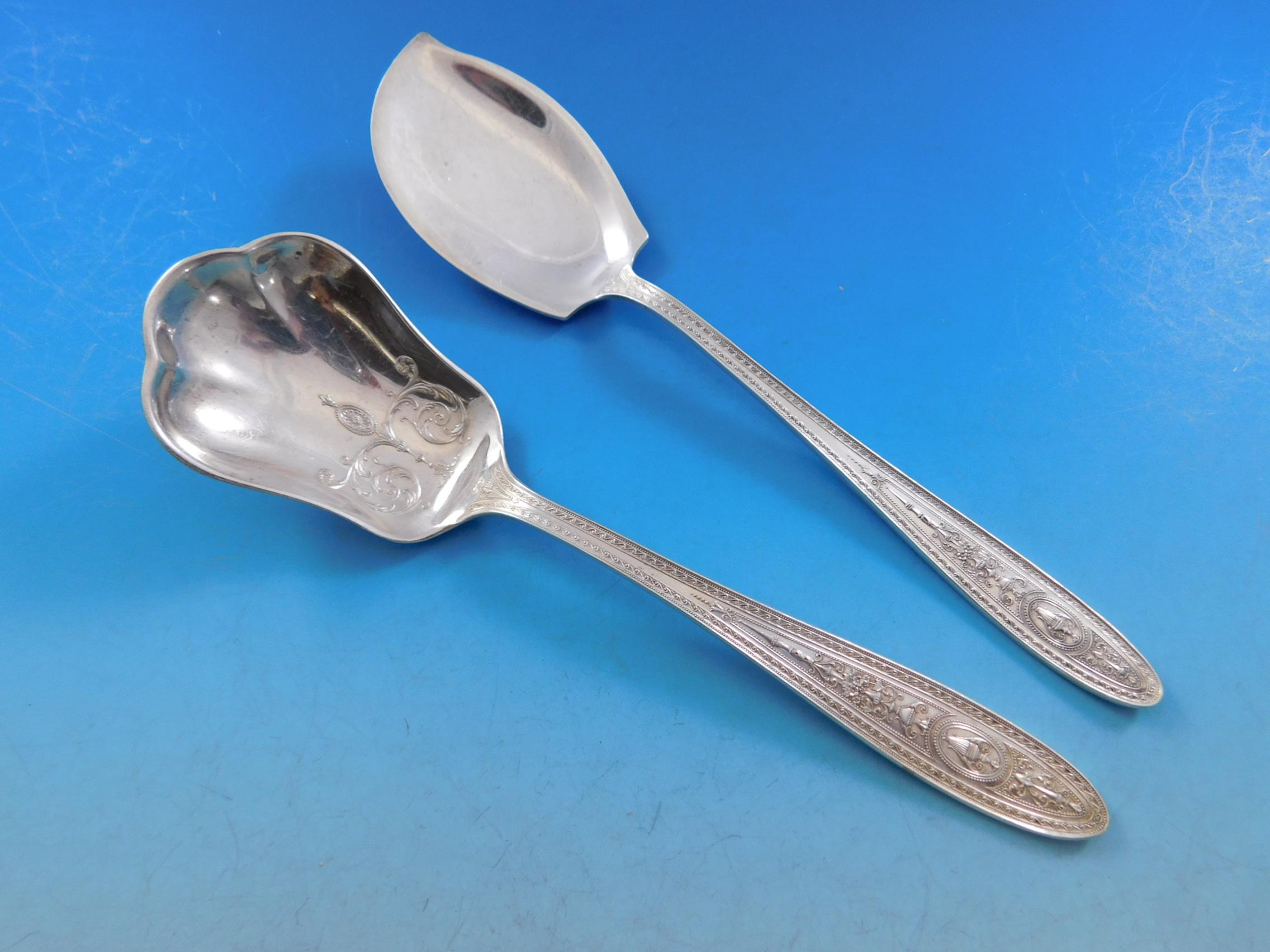 Juego de cubiertos Wedgwood by International Sterling Silver 24 Servicio 258 Piezas en venta 3