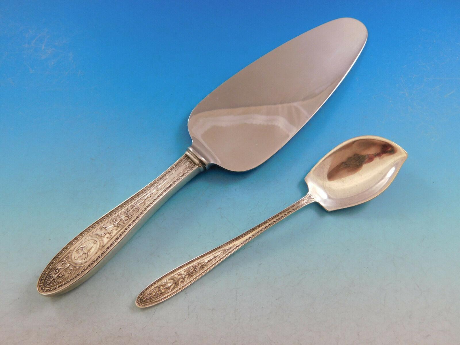 Wedgwood by International Sterling Set di posate per 8 persone Servizio 107 pezzi in vendita 5