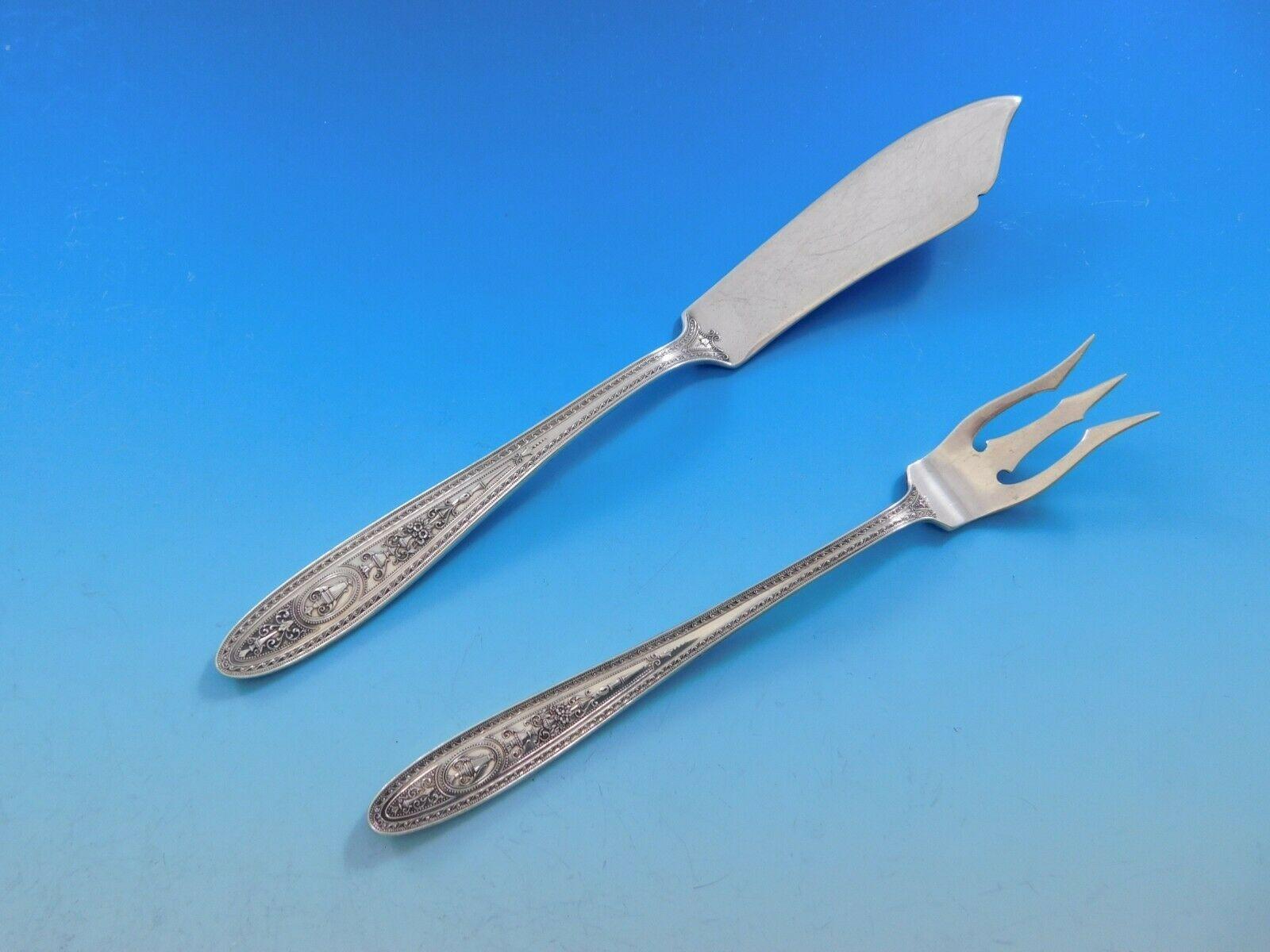Wedgwood by International Sterling Set di posate per 8 persone Servizio 107 pezzi in vendita 6