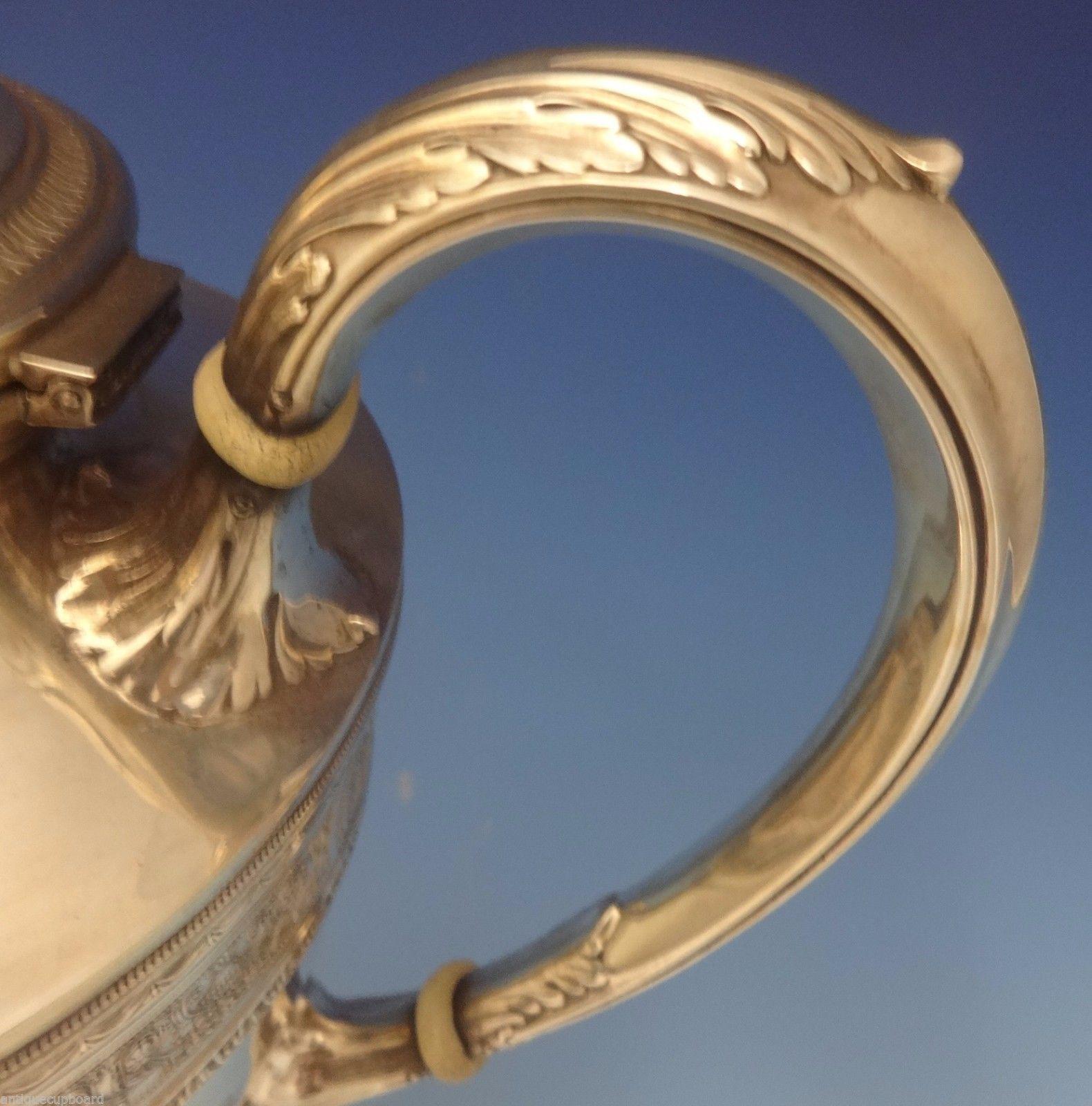 Américain Service à thé 3 pièces en argent sterling Wedgwood par International #C311