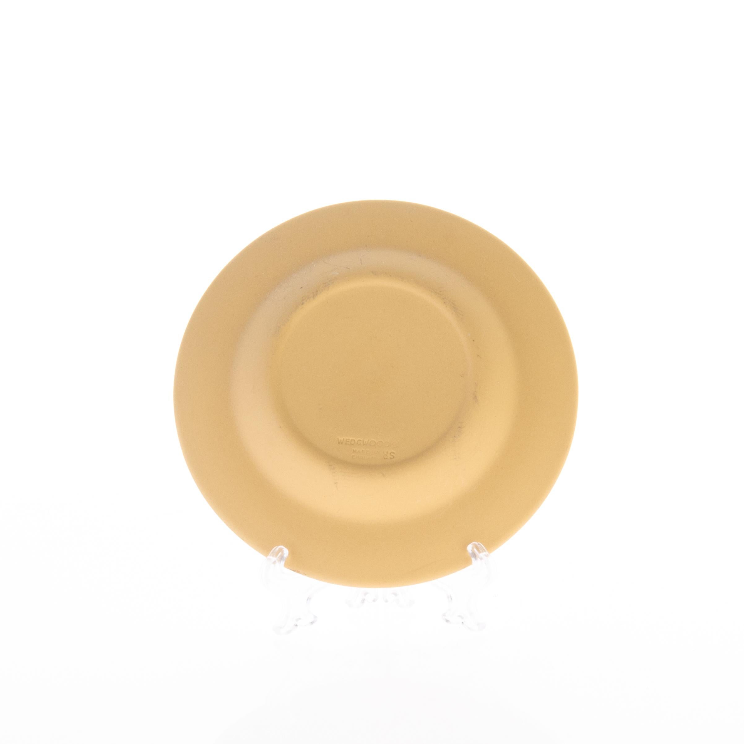 Plato camafeo de jaspe de caña de Wedgwood Porcelana en venta