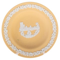 Wedgwood Cane Jasper Cameo Plate