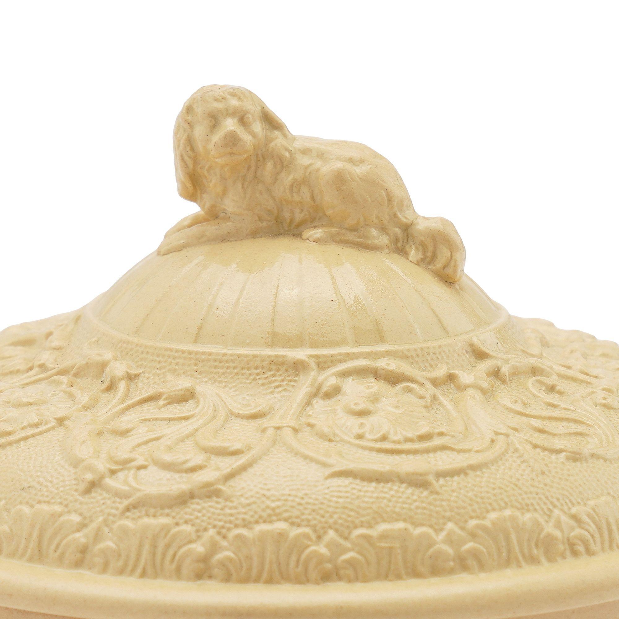 Wedgwood Caneware Zuckerdose aus Keramik, um 1815-20 4
