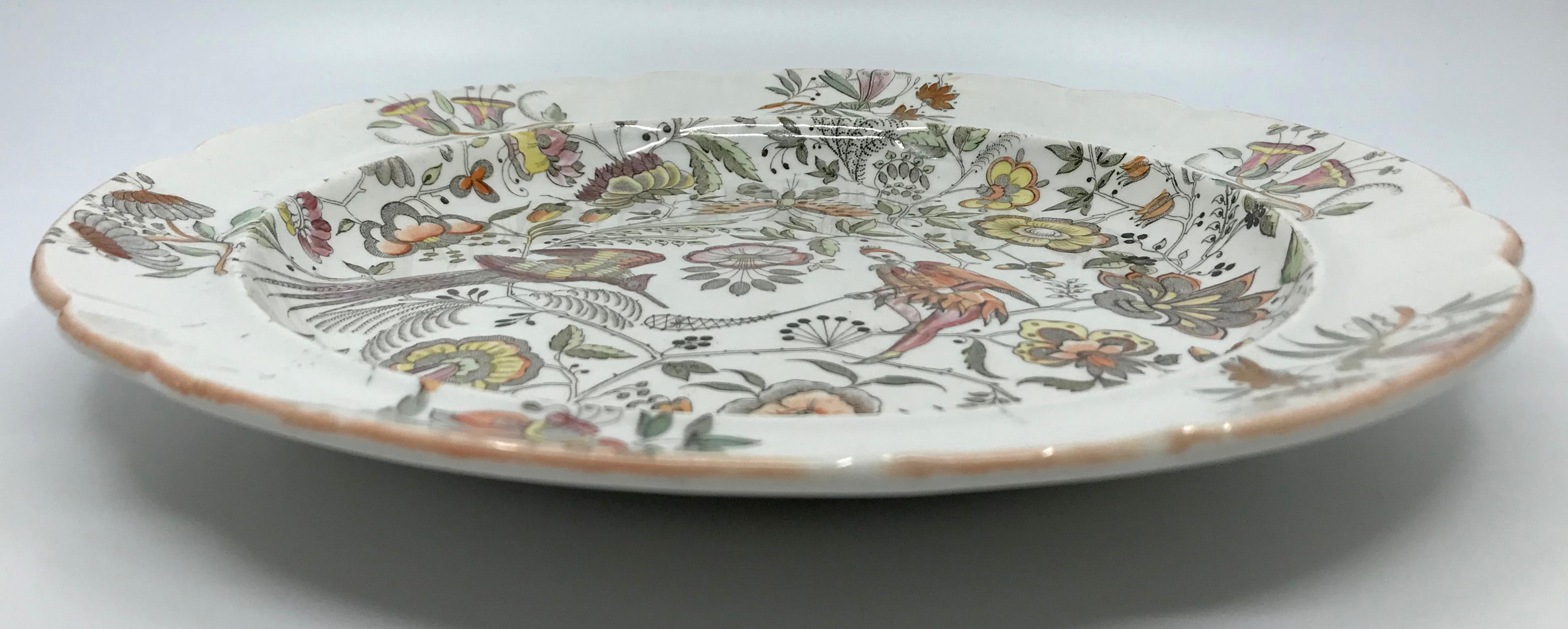 English Wedgwood Chinoiserie Plate For Sale