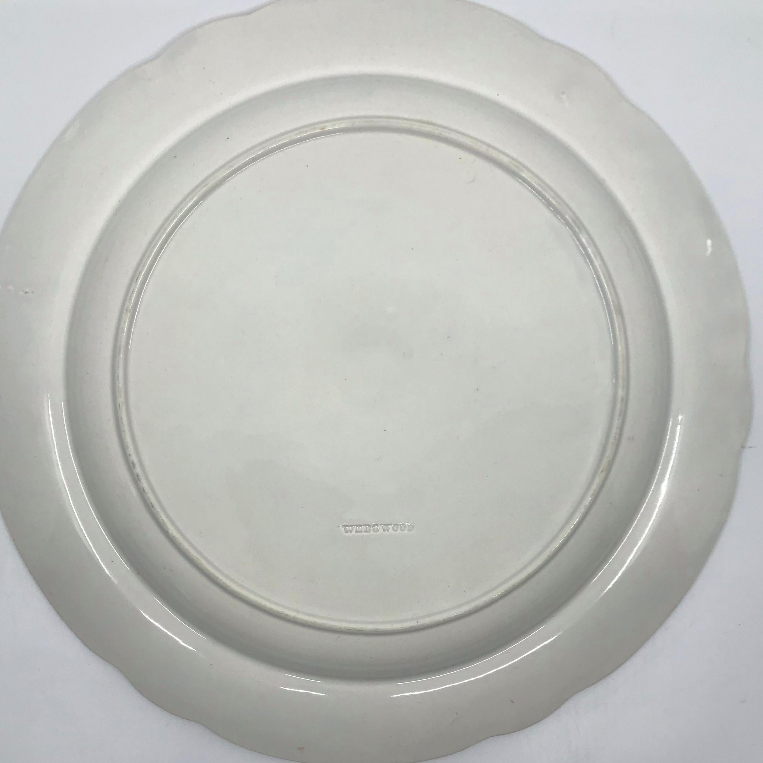 XIXe siècle Assiette chinoiseries Wedgwood en vente