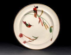 Wedgwood Creamware Hummingbird Butterfly & Flowers Pattern, No. 7961