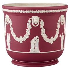 Wedgwood Crimson Jasper Jardinière