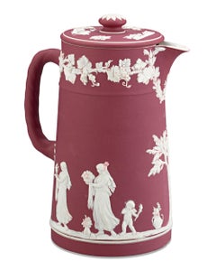 Wedgwood Crimson Jasperware Pitcher