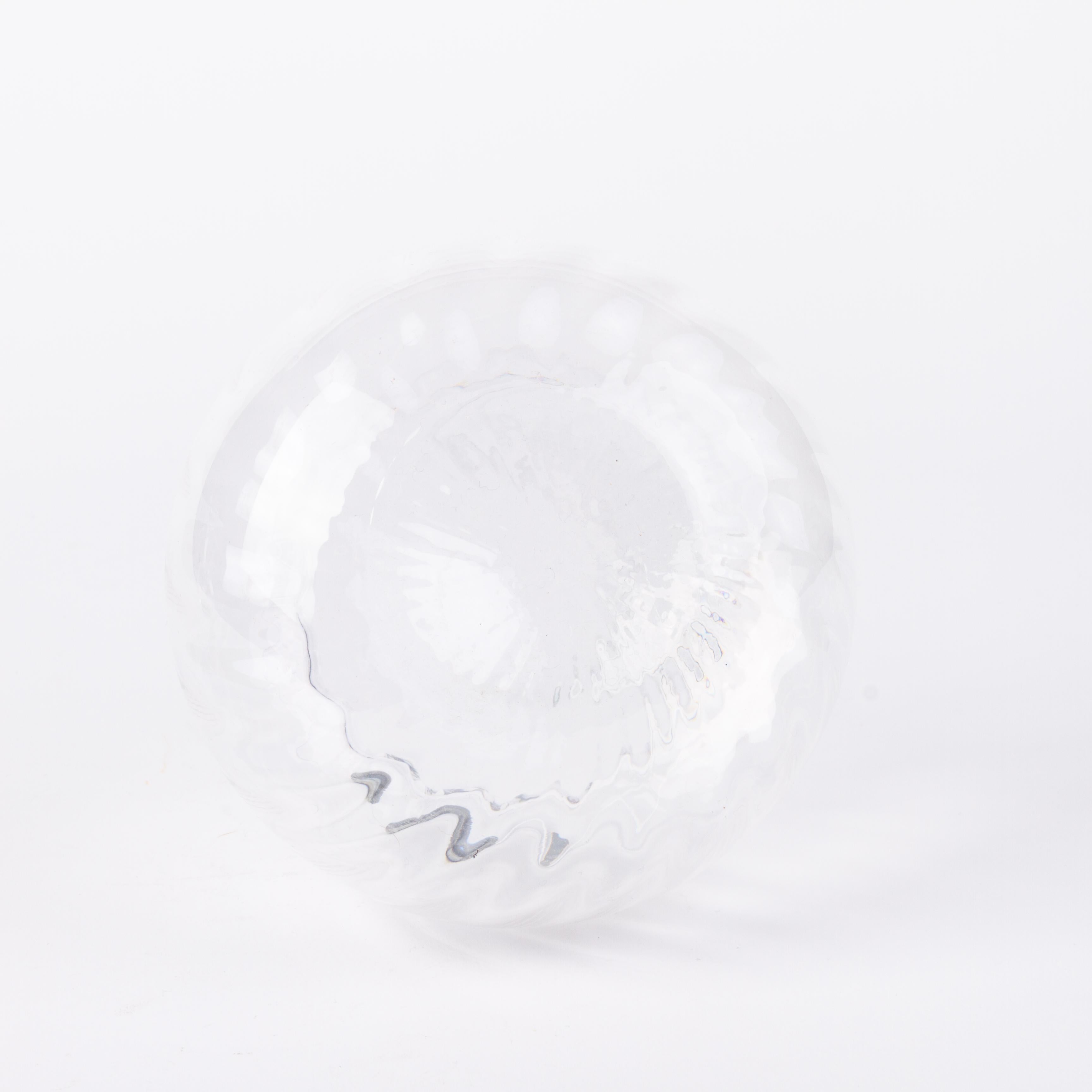 Wedgwood Crystal Glass Designer Vase For Sale 1