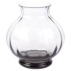 Vintage Wedgwood Crystal Glass Designer Vase