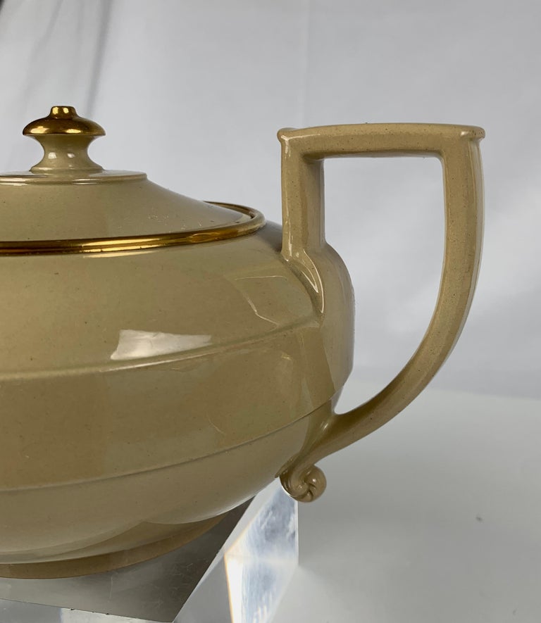 Wedgwood Drabware Teapot and Stand England, circa 1825 at 1stDibs