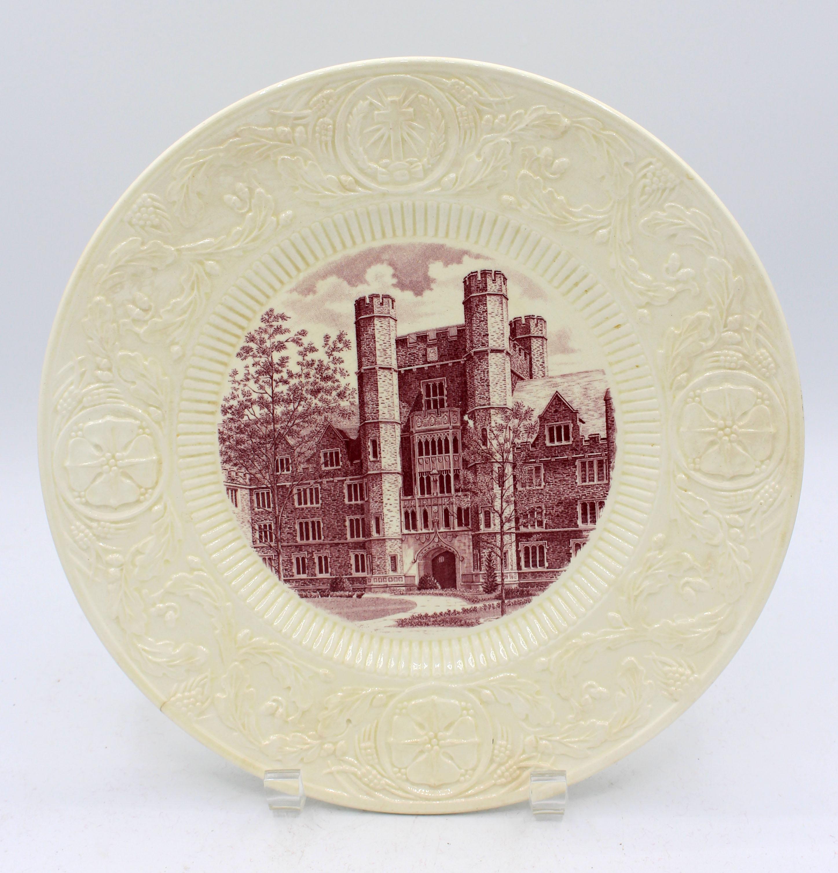 Wedgwood Duke University First Edition Plates, Set of 11 For Sale 5