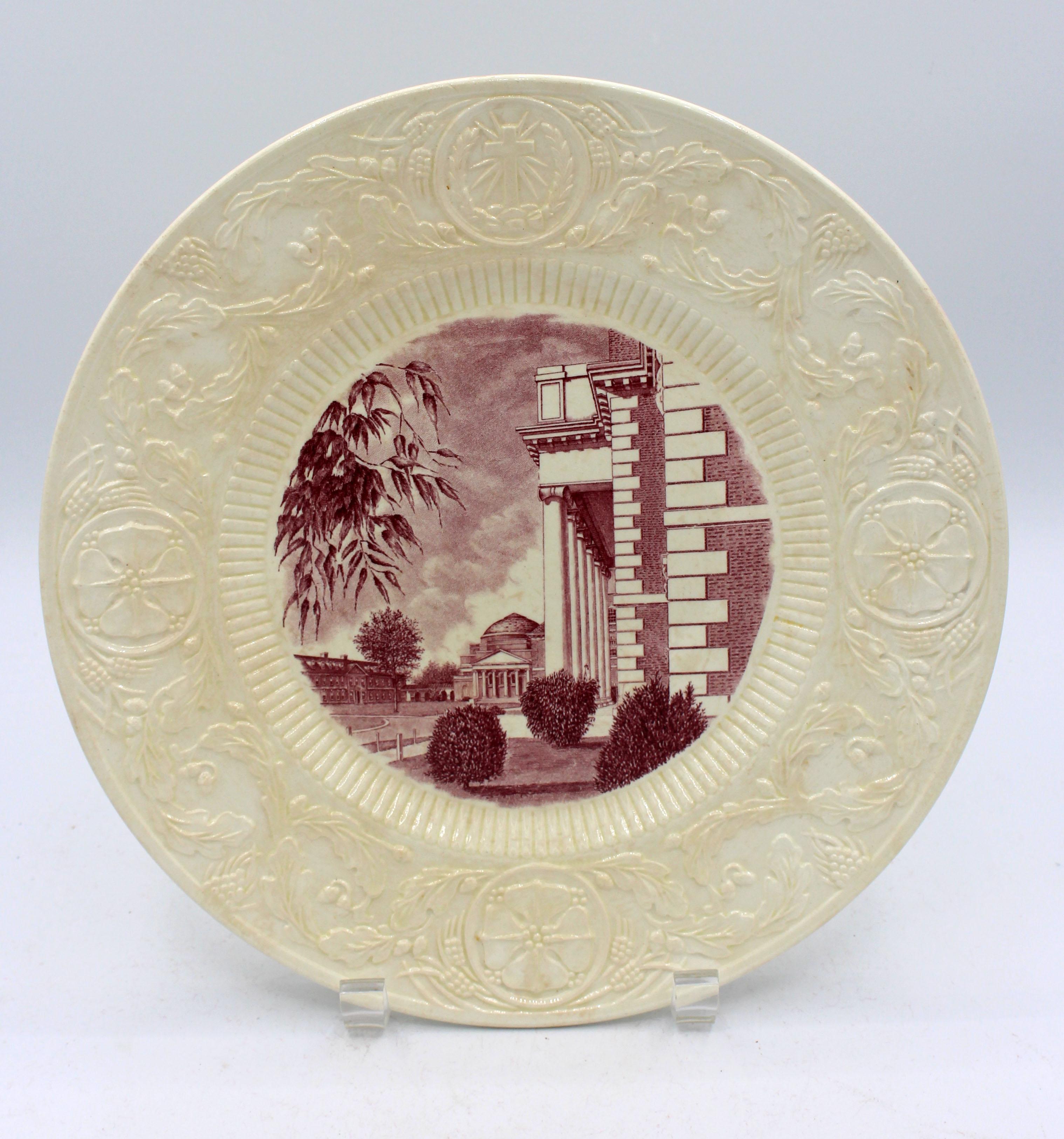 Wedgwood Duke University First Edition Plates, Set of 11 For Sale 7