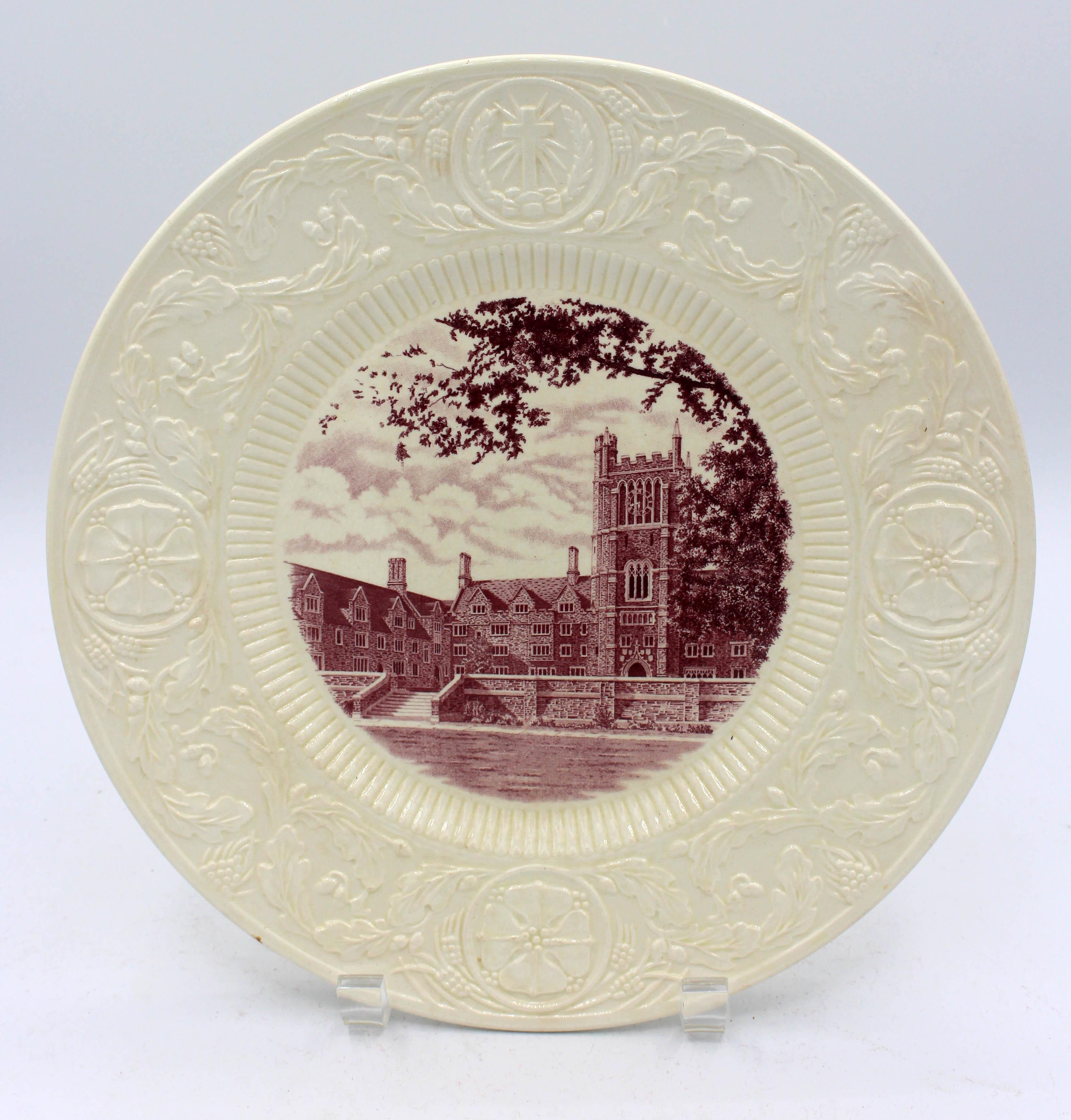 Wedgwood Duke University First Edition Plates, Set of 11 For Sale 10
