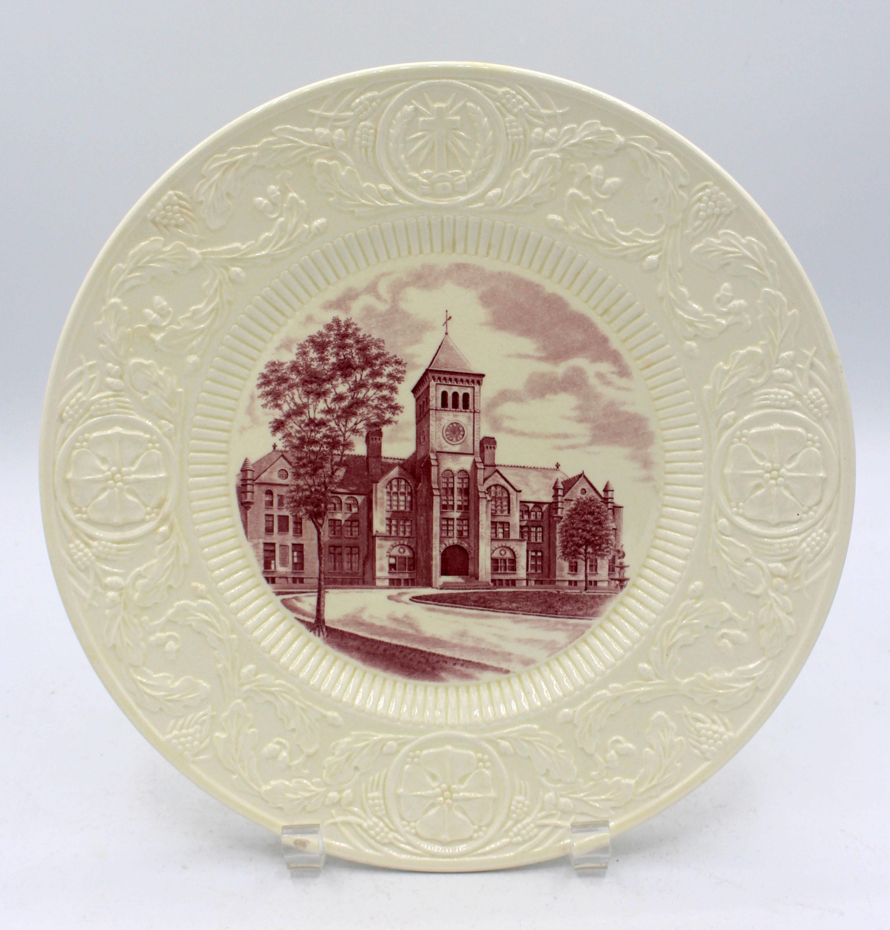 Wedgwood Duke University First Edition Plates, Set of 11 For Sale 11