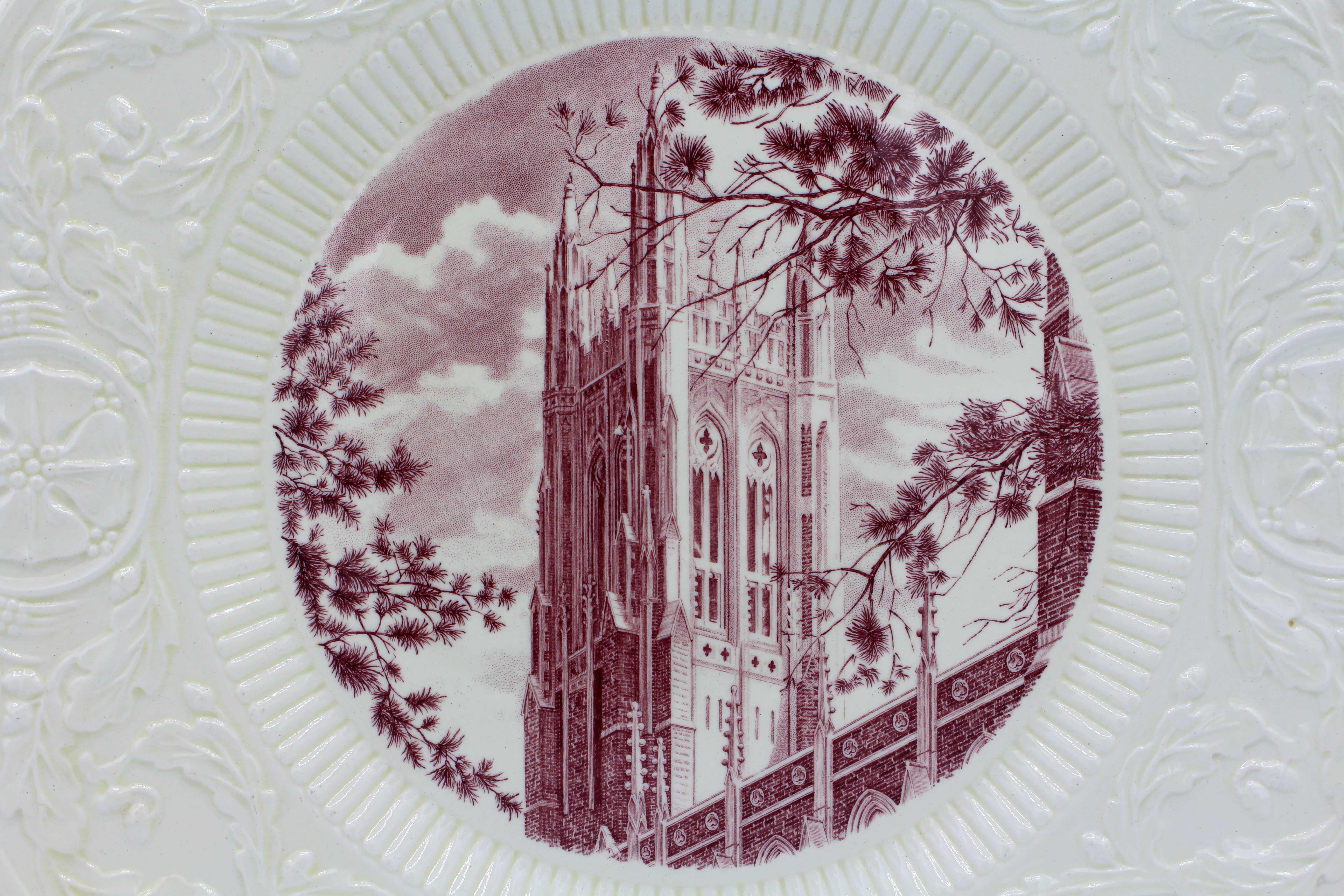 Wedgwood Duke University First Edition Plates, Set of 11 In Good Condition For Sale In Chapel Hill, NC