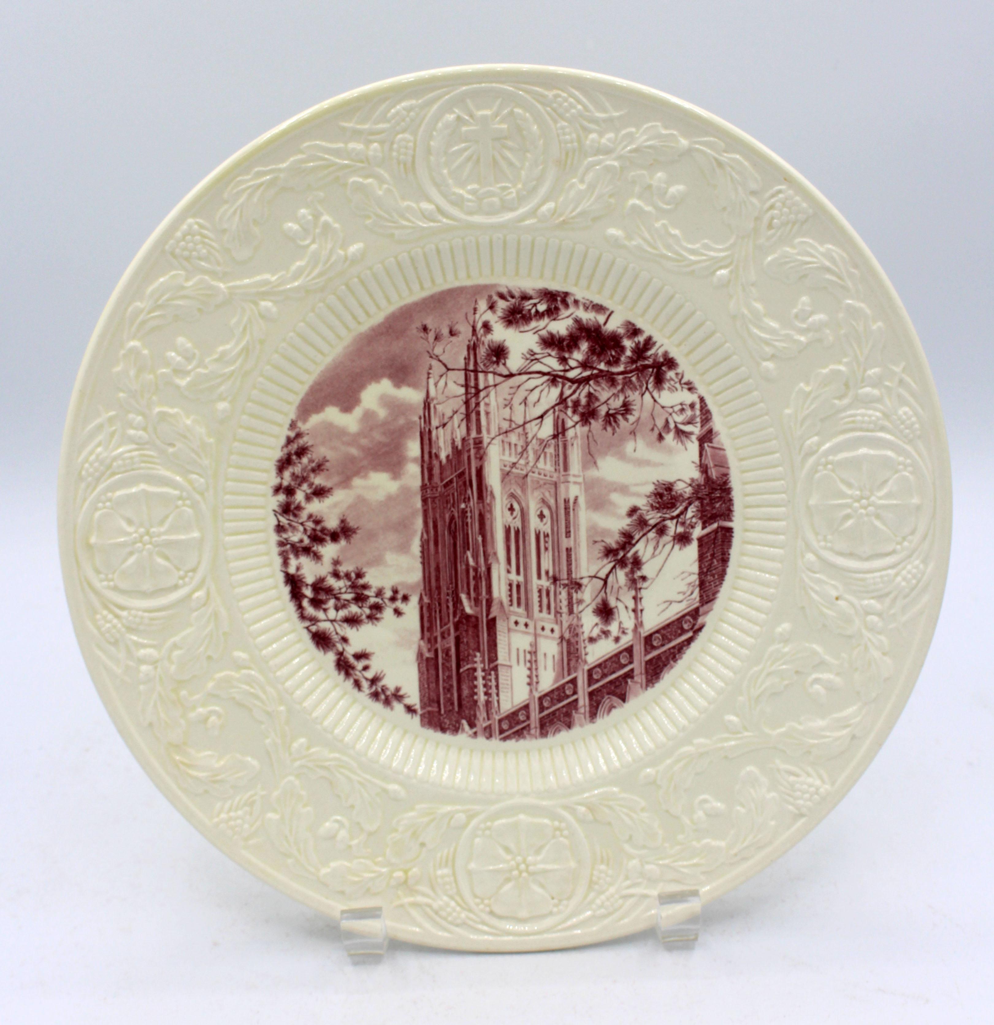 Wedgwood Duke University First Edition Plates, Set of 11 For Sale 2