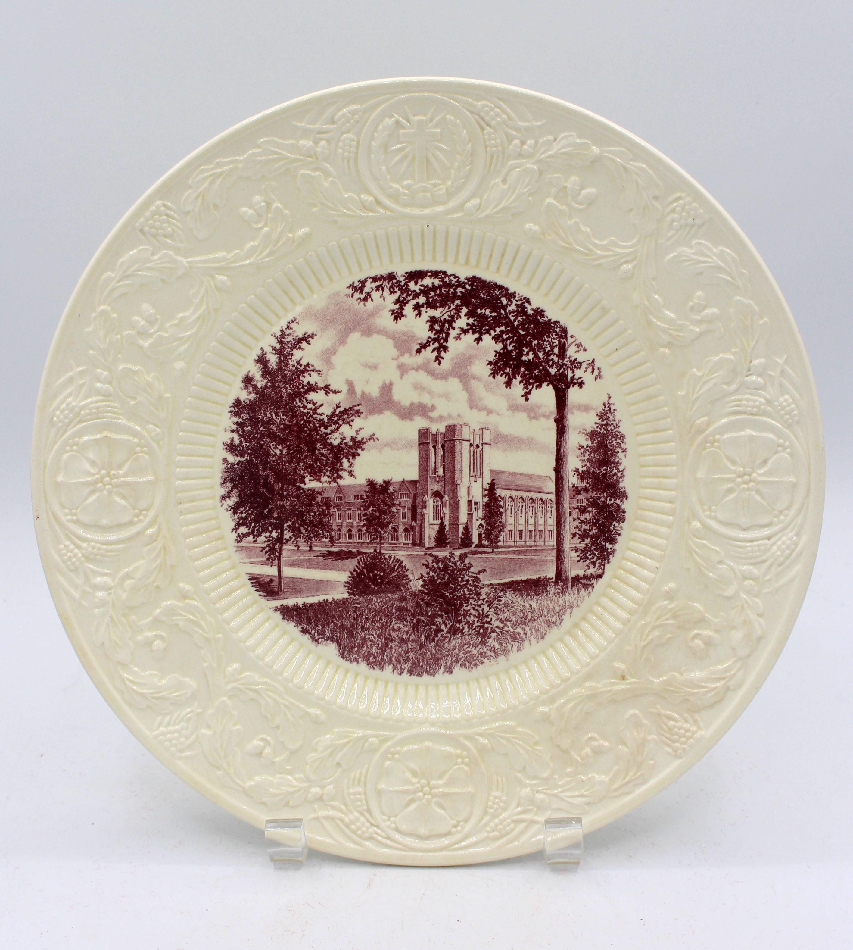 Wedgwood Duke University First Edition Plates, Set of 11 For Sale 4