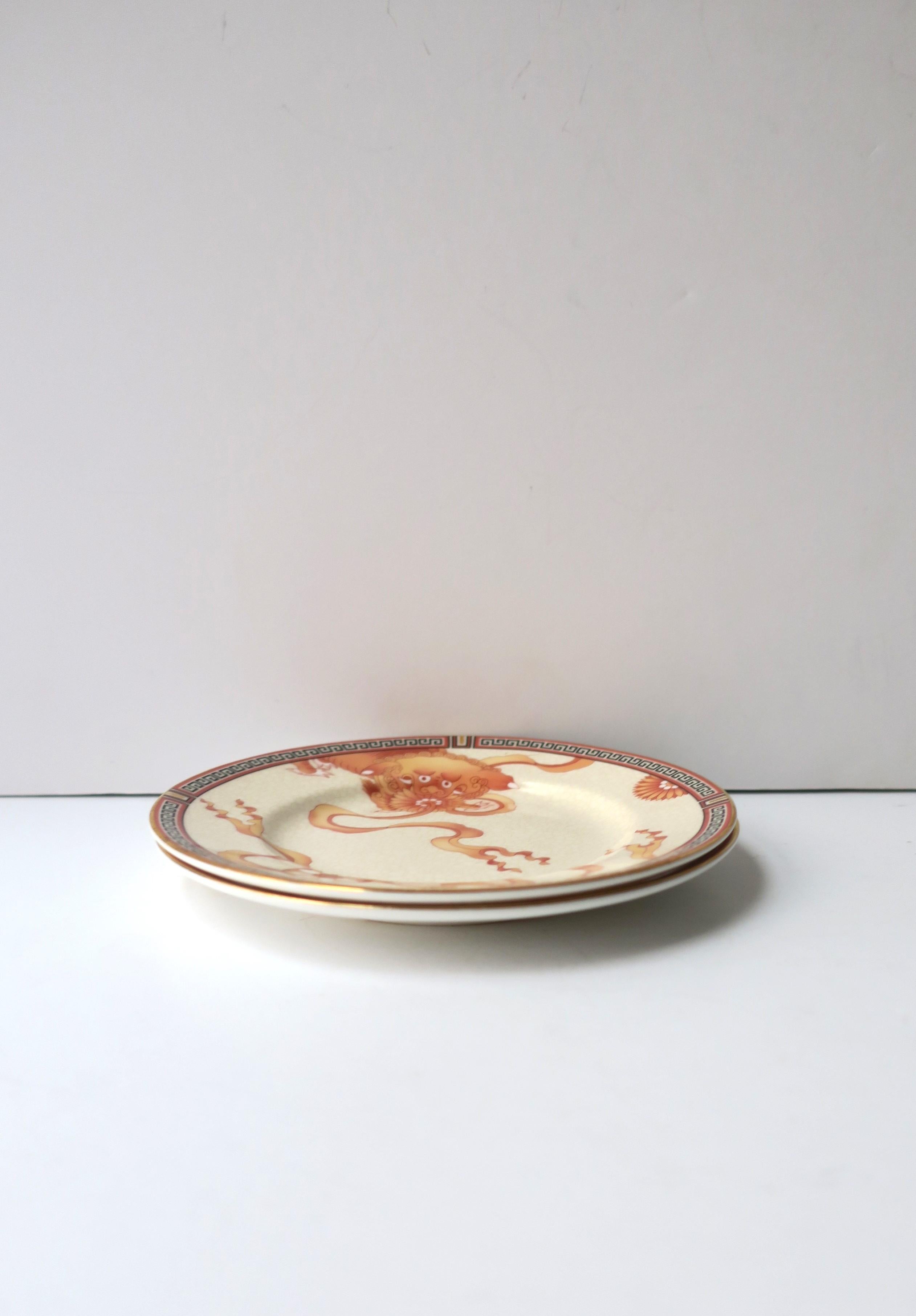 Wedgwood Dynasty Porcelain Plates, Set of 2 For Sale 6