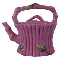 Wedgwood Earthenware ‘Bamboo’ Teapot, circa 1875