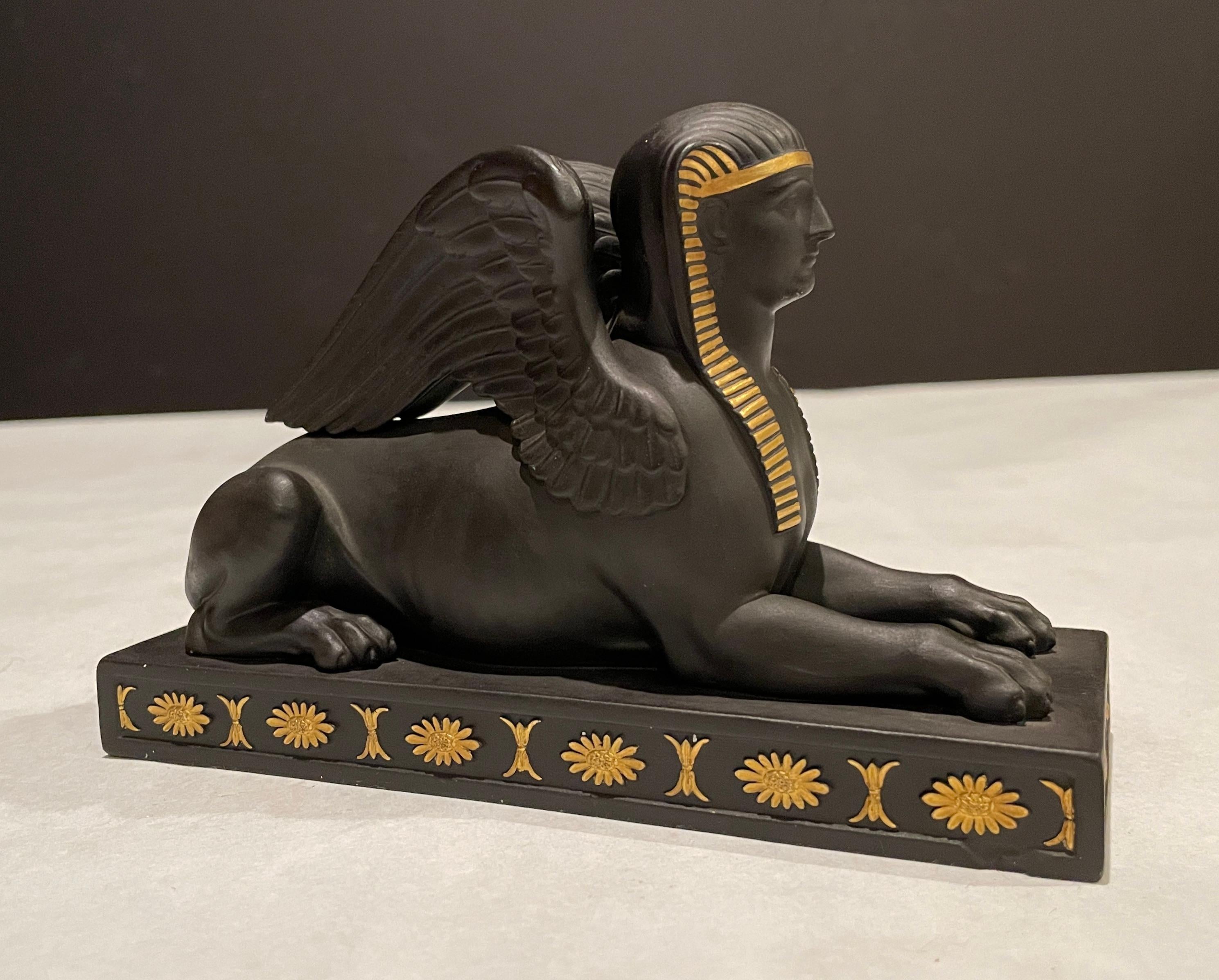 English Wedgwood Egyptian Collection Sphinx
