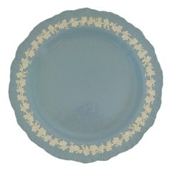 Wedgwood, Embossed Queens Ware Round Platter, United Kingdom, circa 1950's