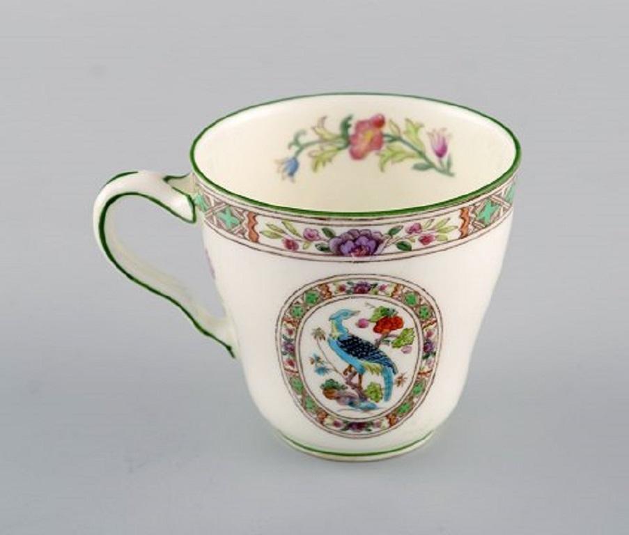 Wedgwood, England, Coffee Service for 12 People in Hand Painted Porcelain In Excellent Condition For Sale In Copenhagen, DK