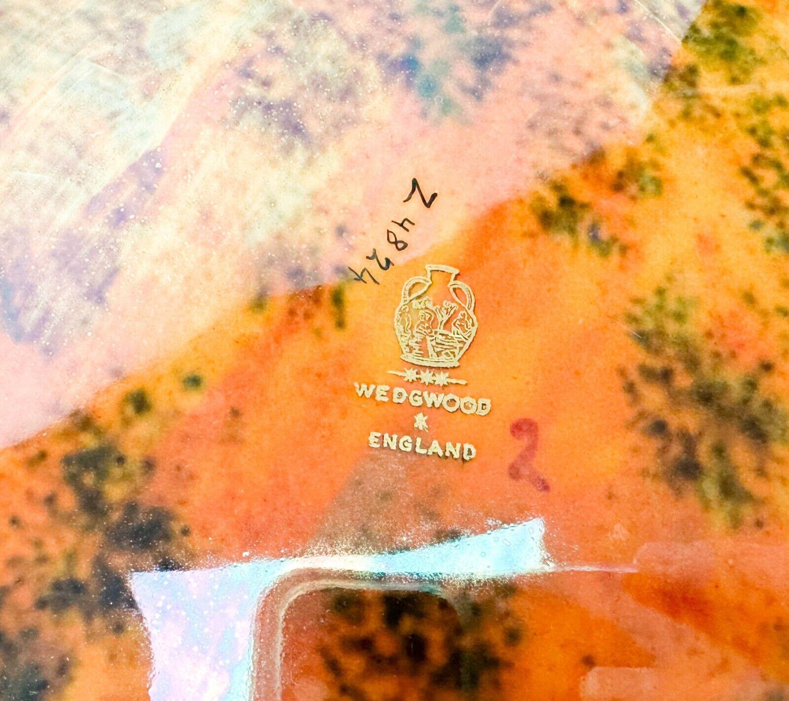  Wedgwood England Porzellan Lüster vergoldete Drachenschale Z4824, England im Angebot 2