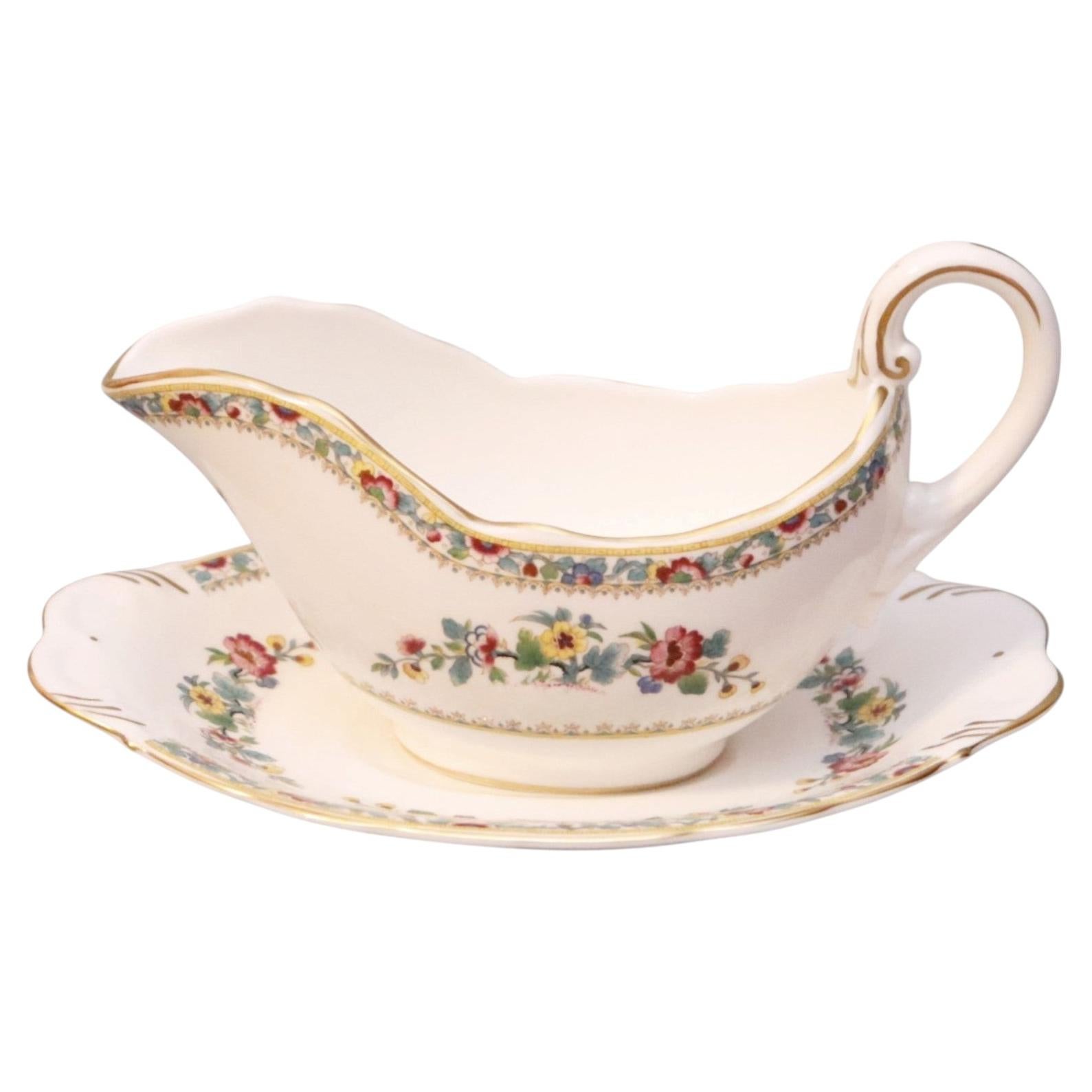 Wedgwood English Bone China Gravy Boat